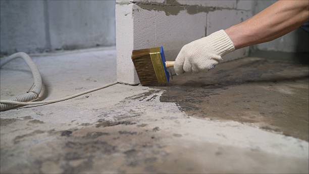 SJ Waterproofing Pros Waterproofing coverage map for West Bend, WI and surrounding area